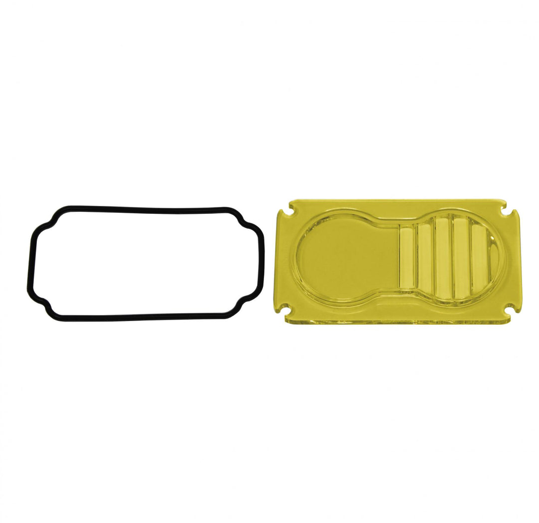 Baja Designs DOT LP6 LED Headlight Kit 2014-2023 Harley Davidson Street Glide (White) Baja DesignsS2 Series Baja Amber Driving/Combo Lens Kit Baja Designs