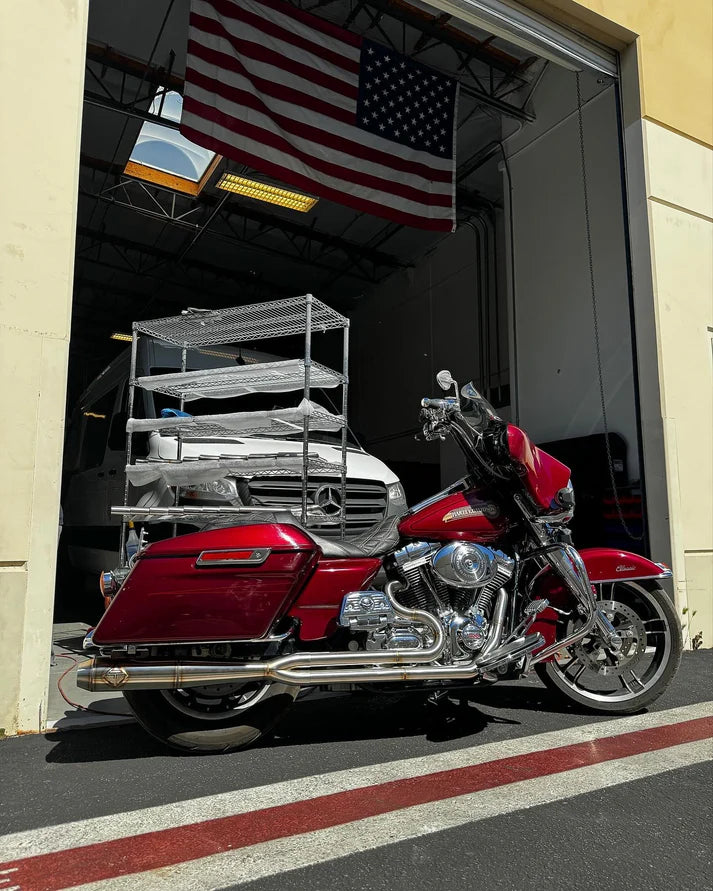 SP Concepts Full Length Turnpike Exhaust "Works Edition" - 1996-2016 Twin Cam Bagger