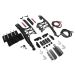 Black One Touch Saddlebag Mounting Hardware / Latch / Lock Kit for Harley® '14-'23