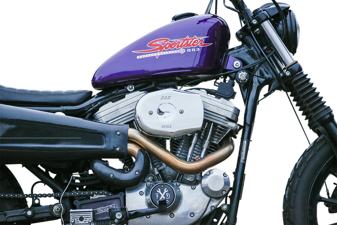S&S CYCLE Air Cleaner Cover - Tribute - Chrome 170-0592