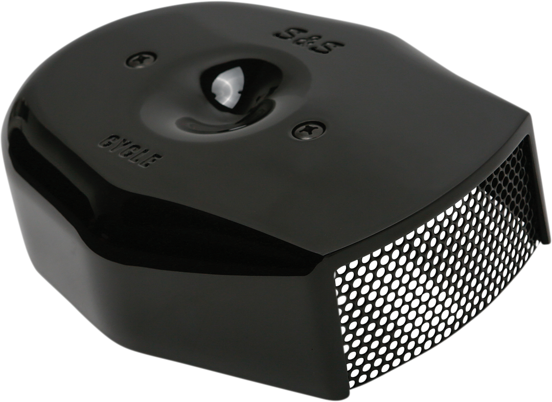 S&S CYCLE Air Cleaner Cover - Tribute - Black 170-0593