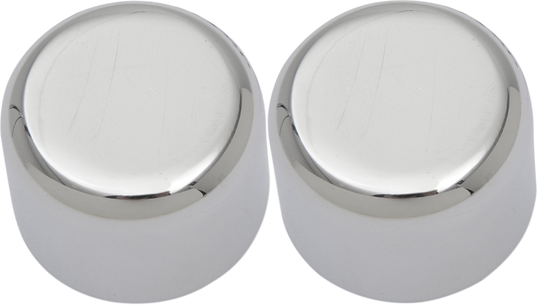 DRAG SPECIALTIES Docking Covers - Short - Chrome - C77-0100C