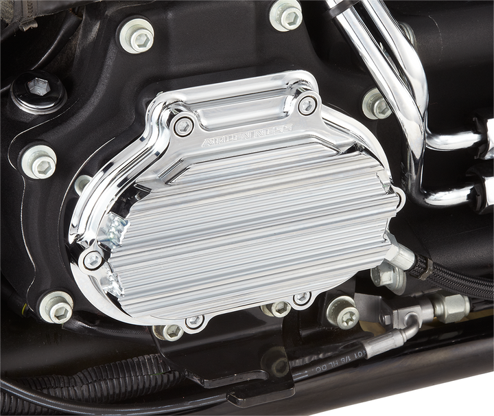 ARLEN NESS 10-Gauge Transmission Side Cover - Chrome - Harley-Davidson 03-812