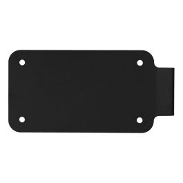 HOGWORKZ® Vertical Saddlebag License Plate Mount | Black