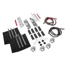Chrome Saddlebag Mounting Hardware / Latch / Lock Kit Harley® '94-'13