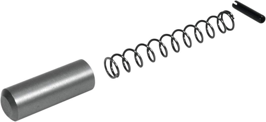 FEULING PARTS Pressure Relief Kit - Valve Plunger, Spring & Roll Pin - Camplate - Twin Cam 8002