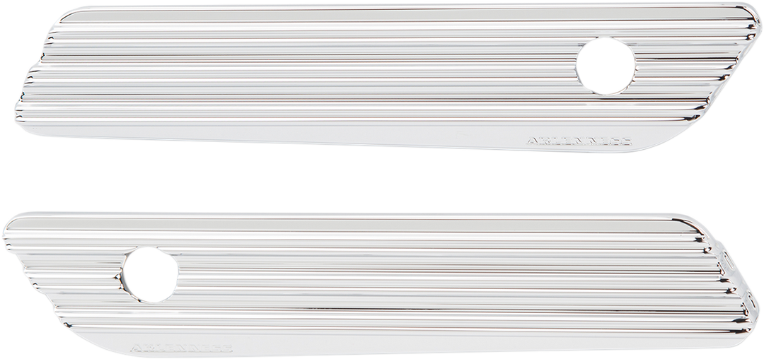 ARLEN NESS 10-Gauge Hinge Covers - Chrome - '14-'24 03-609