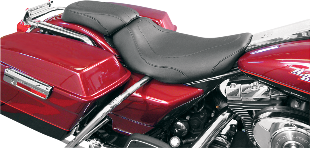 MUSTANG Tripper™ Solo Seat - without Backrest - Stitched - Black - FLH/FLT '97-'07 76350