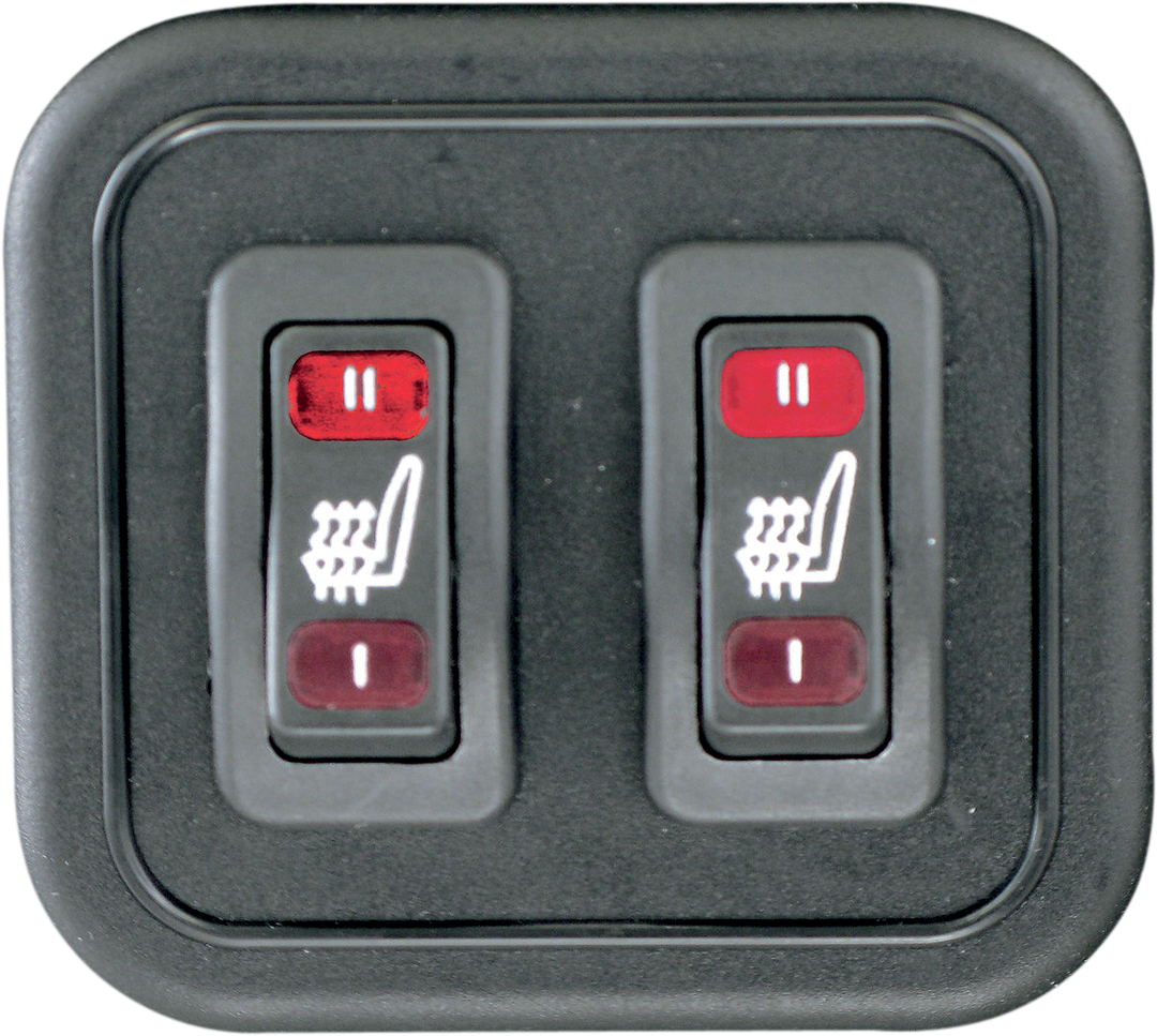 MUSTANG Heated Touring Seat - Smooth - FL '08-'25 79646