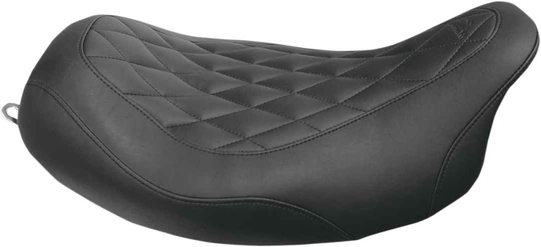 MUSTANG Seat - Wide Tripper™ Solo - without Backrest - Diamond - Black - FL '08-'25 76694