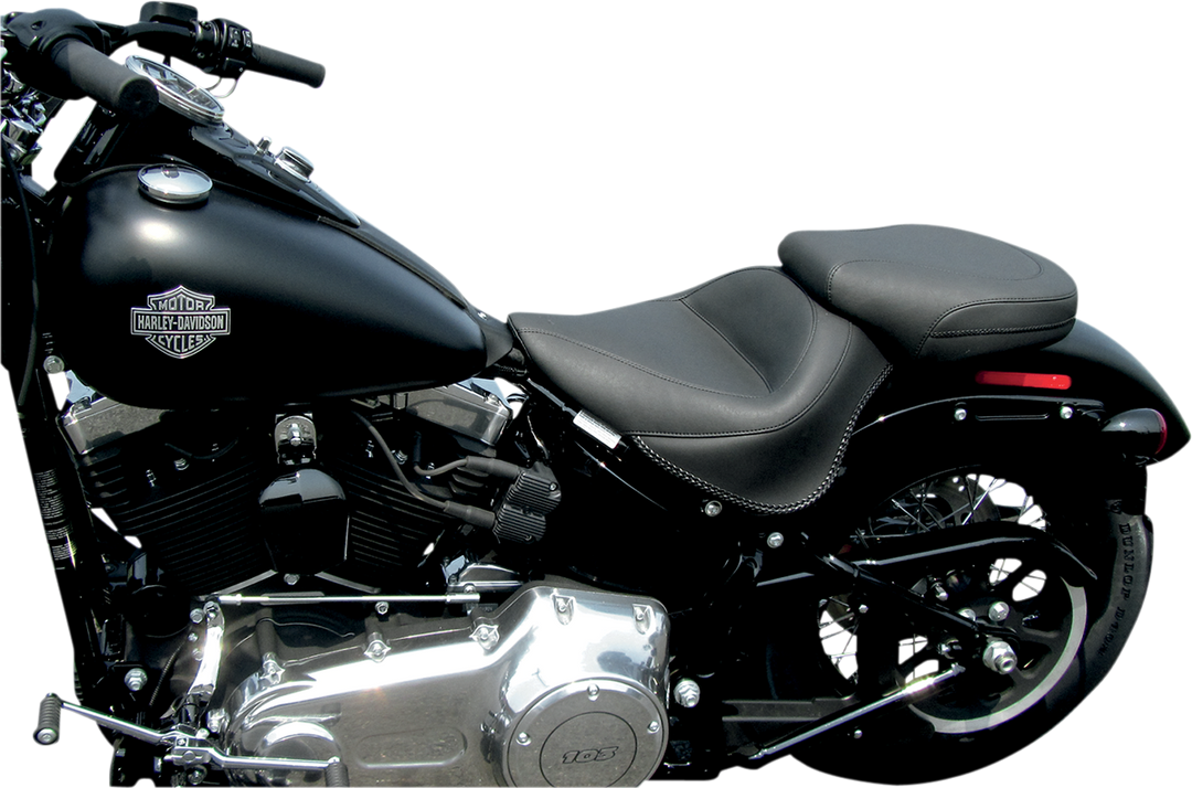 MUSTANG Wide Rear Seat - Smooth - Black - FXS/FLS '11-'17 76753