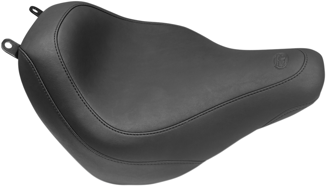 MUSTANG Seat - Wide Tripper™ Solo - without Backrest - Smooth - Black - FLDE/FLHC '18-'25 75882