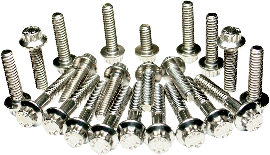 FEULING PARTS Fastener Kit - Cam Cover/Lifter Block - 12-Point/Dress-Up - Twin Cam 3035