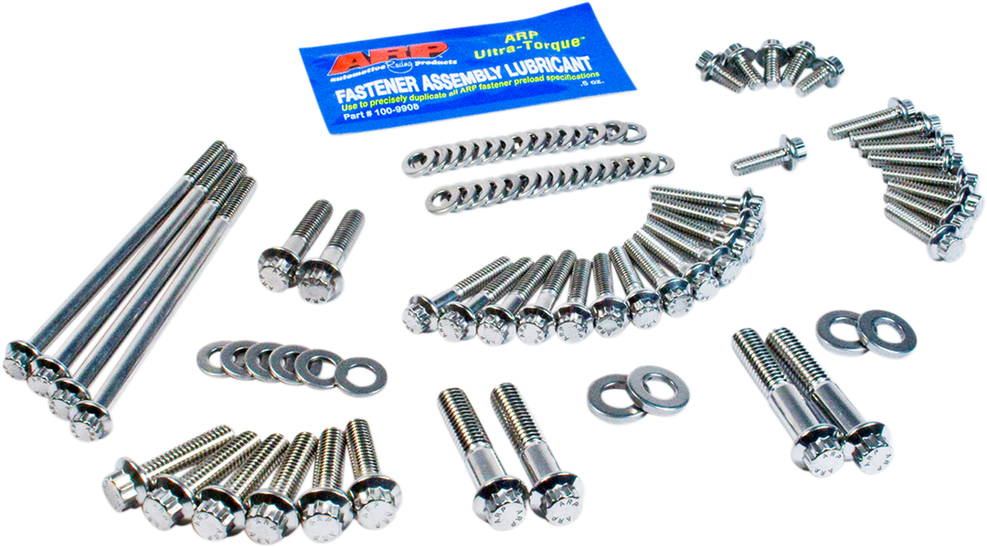 FEULING PARTS Fastener Kit - External Primary/Transmission - 12-Point/Dress-Up - FL 3057