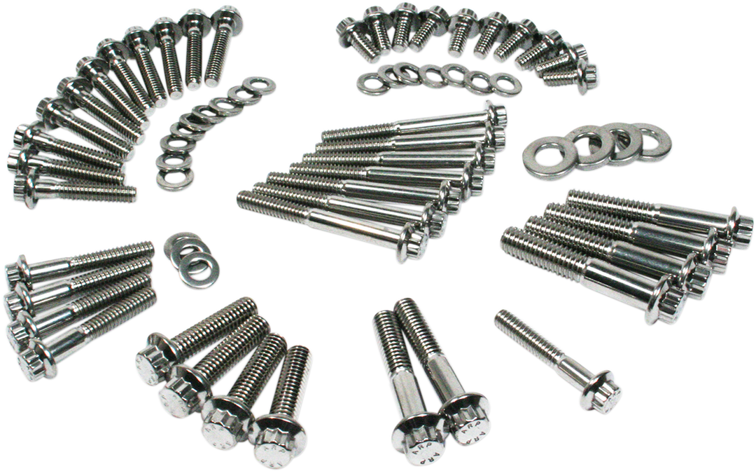 FEULING PARTS Fastener Kit - External Primary/Transmission - 12-Point/Dress-Up - Softail 3058
