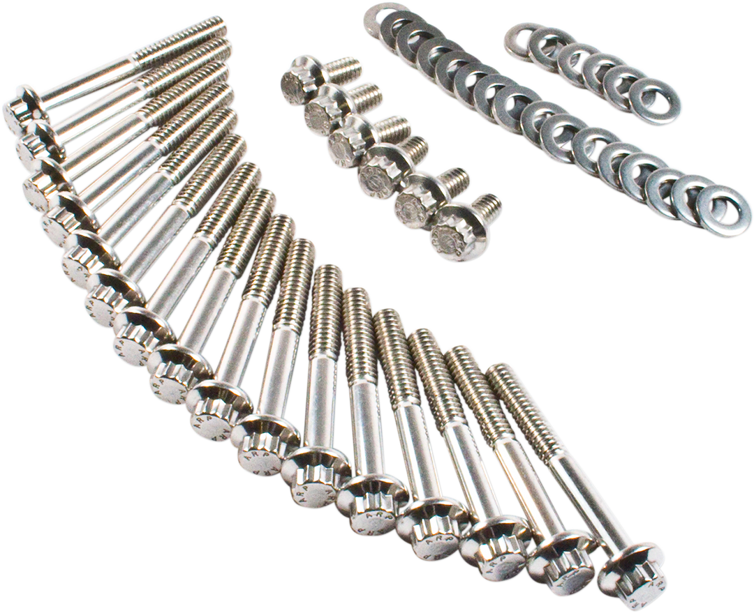 FEULING PARTS Fastener Kit - External Primary/Transmission - 12-Point - XL 3063