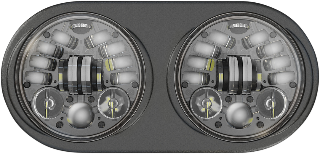 CUSTOM DYNAMICS Adaptive LED Headlight - Black - Black PB-RG13A-B