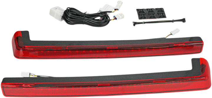 CUSTOM DYNAMICS LED Run/Brake Tour-Pak® Arms - Red Lens - '06-'13 PB-TP-ARM-13R