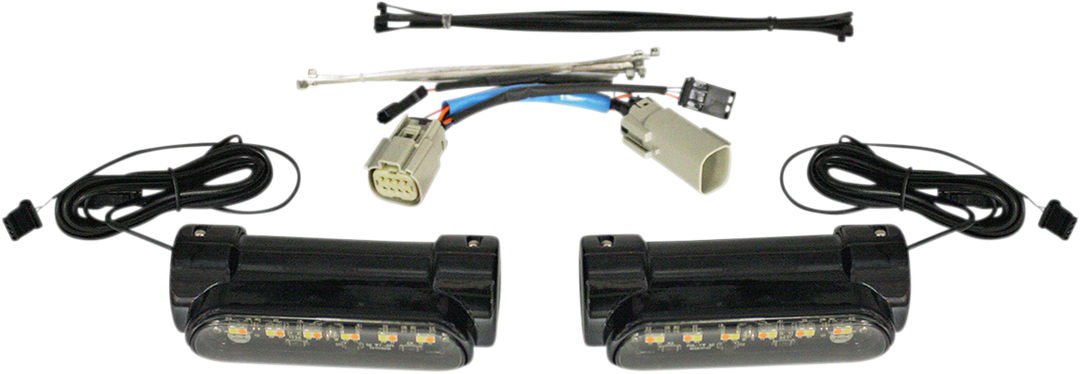CUSTOM DYNAMICS Engine Guard Light - Black - Trike CD-CB-AW-TKE-B