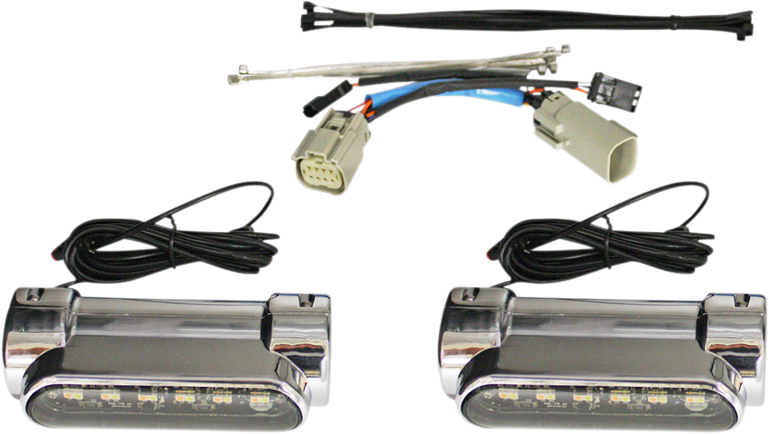 CUSTOM DYNAMICS Engine Guard Light - Chrome - Trike CD-CB-AW-TKE-C