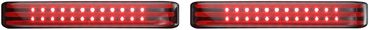 CUSTOM DYNAMICS Saddlebag LED Lights - Sequential - Chrome/Smoke PB-SBSEQ-SS6-CS