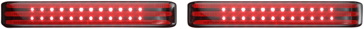 CUSTOM DYNAMICS Saddlebag LED Lights - Sequential - Chrome/Smoke PB-SBSEQ-SS8-CS