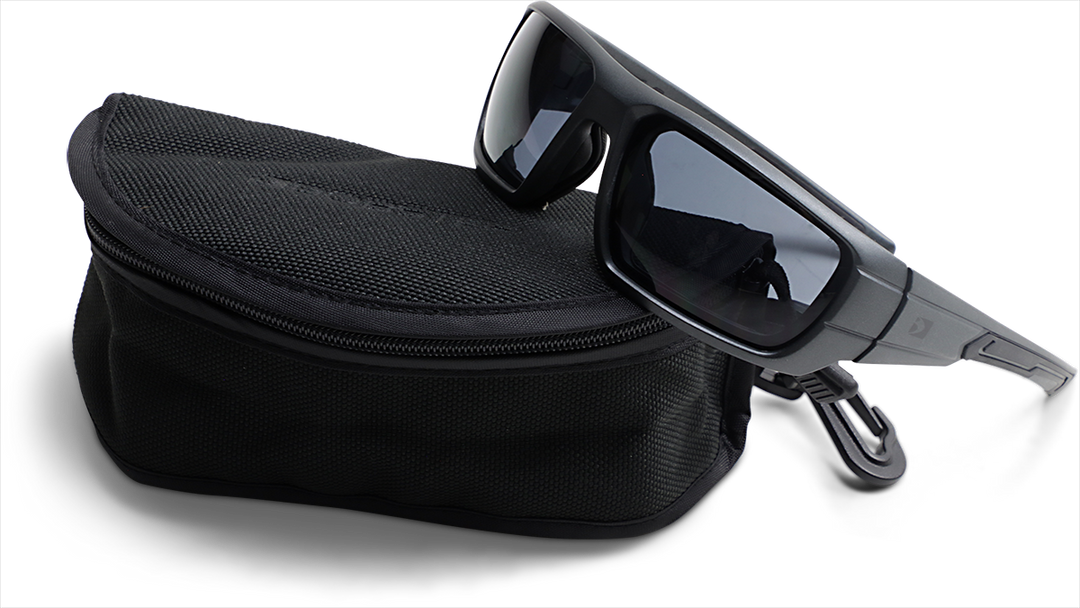 BOBSTER Mission Sunglasses - Matte Gray - Smoke Lens BMIS001