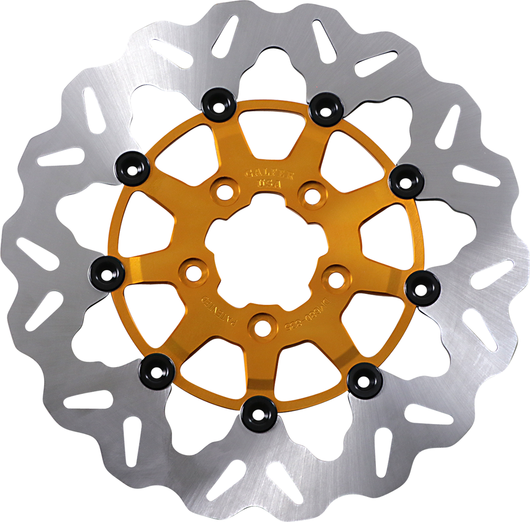 GBRAKES Front Wave? Rotor - Gold Center DF680CW-G