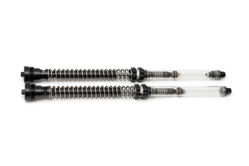 GP Suspension 25mm Cartridge Kit for HD Softail Models: Lowrider, Deluxe, Heritage Classic, Breakout, Streetbob and Slim