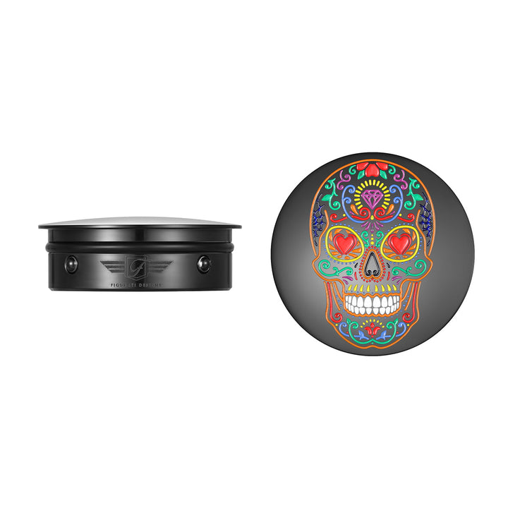 Figurati Designs – Sugar Skull Swing Arm Cover