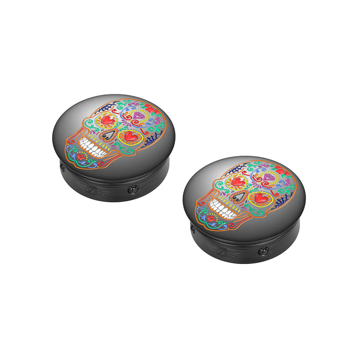 Figurati Designs – Sugar Skull Swing Arm Cover