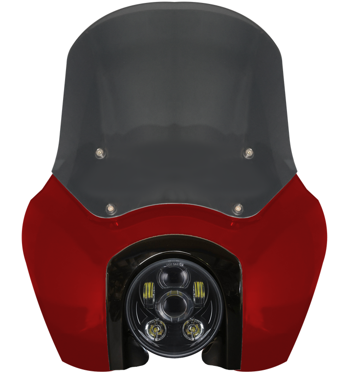 OG Softail Low Rider S Complete T-Sport Fairing Kit - Brilliant Red
