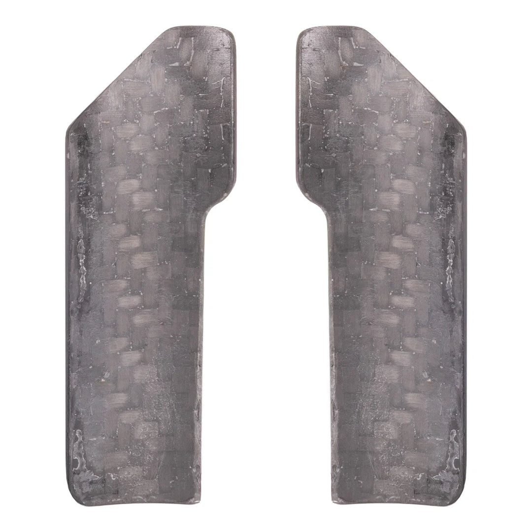Thrashin Supply Inverted Bagger Fork Guard - Matte Forged Carbon