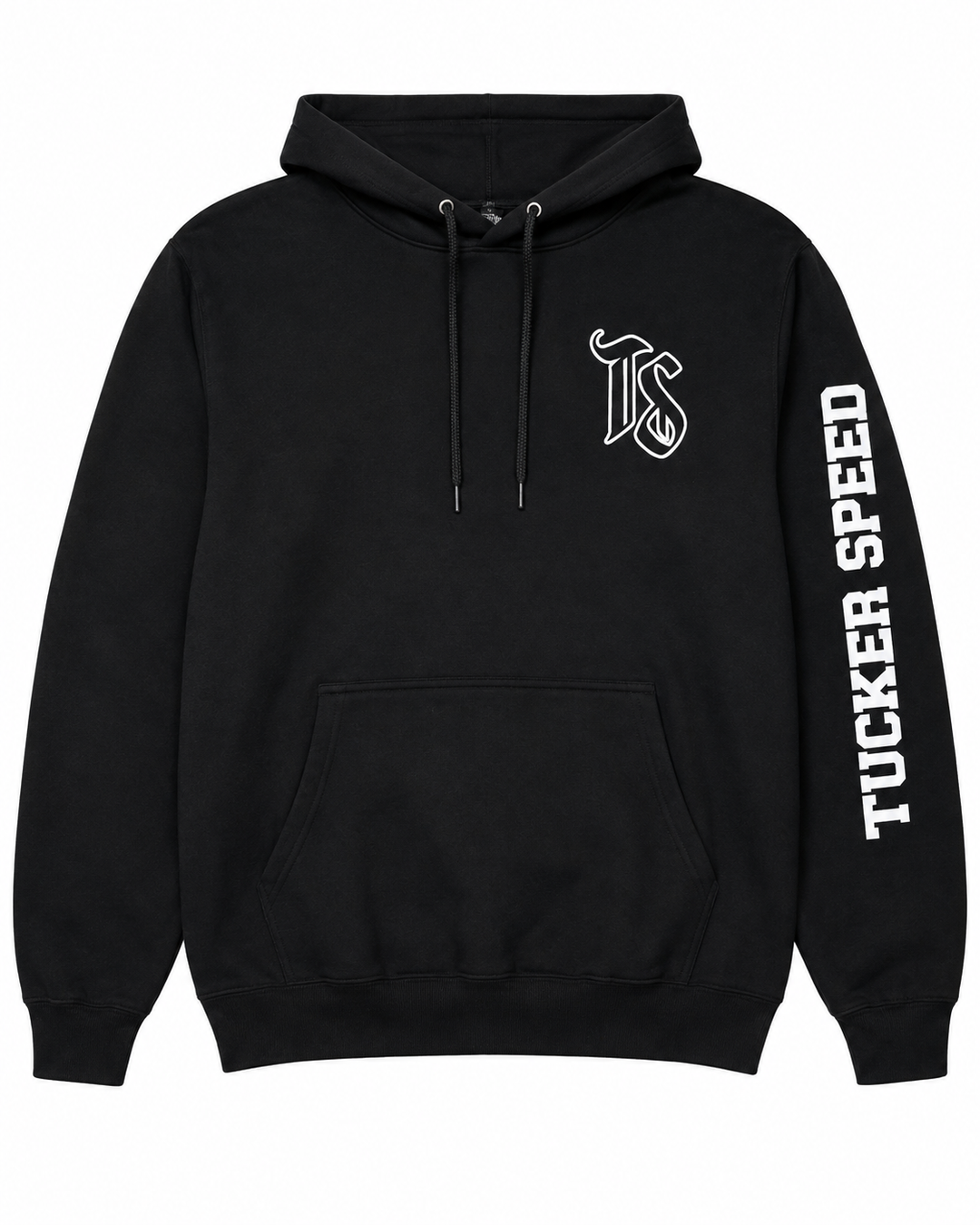 Tucker Speed Run Your Bike Pullover Hoodie - Black