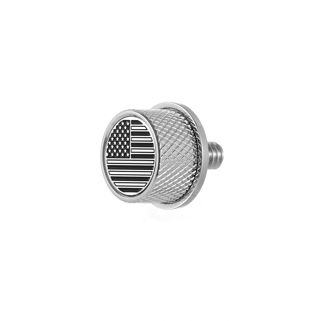 Figurati Designs – Stainless-Steel American Flag Seat Screw – FD26-SEAT_SCREW-SS