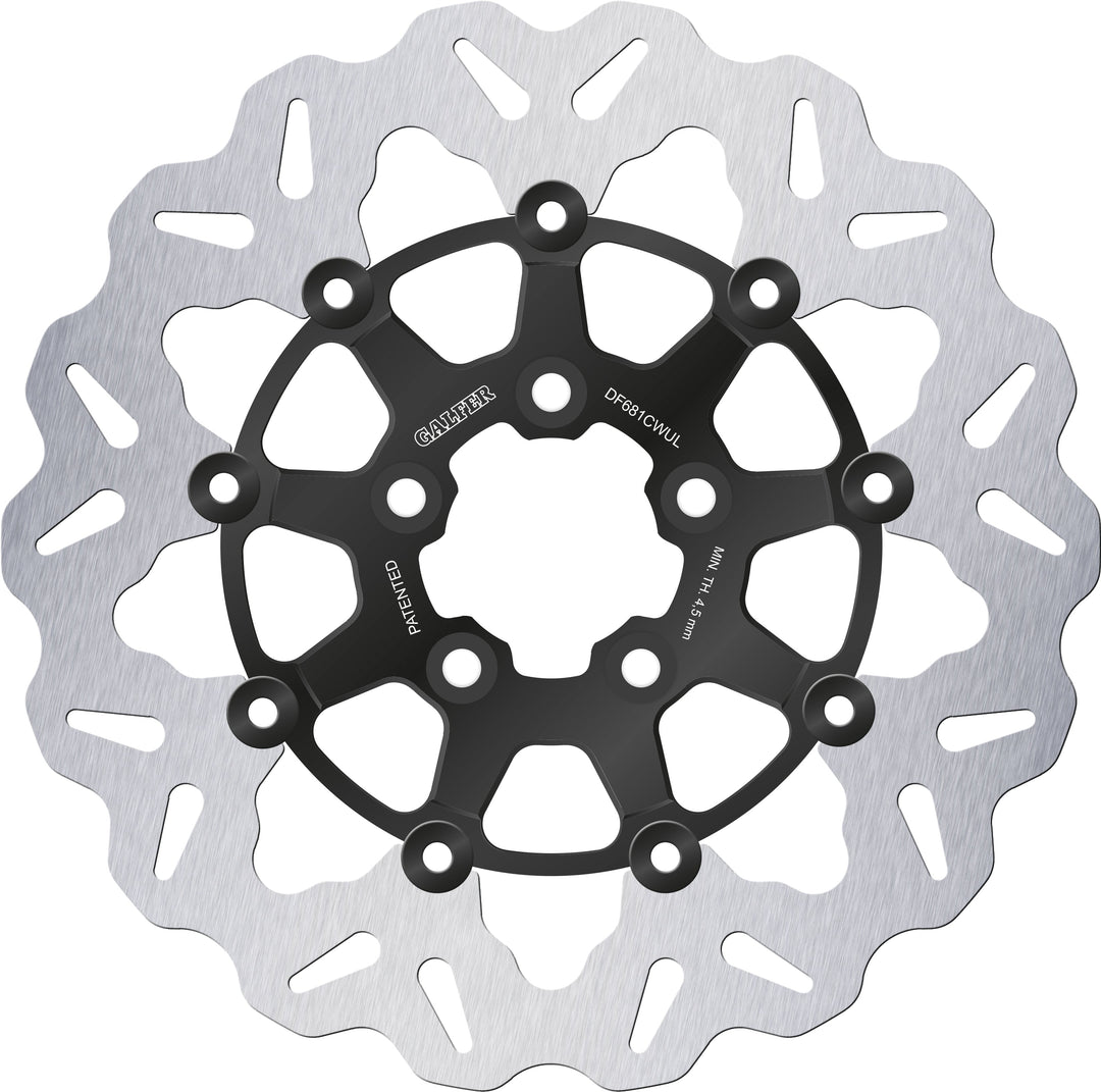11.5" Standard Floating Wave® Rotor - Rear - Harley Davidson