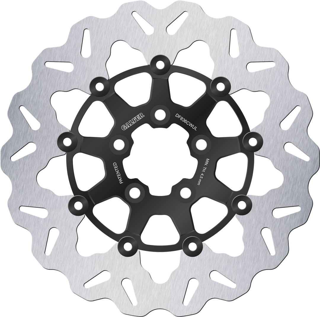 11.8" Standard Floating Wave® Rotor - Rear - Harley Davidson