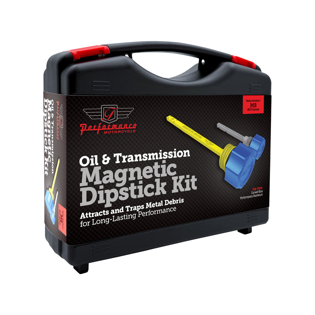 Figurati Designs – Performance Magnetic Dipstick Kit for Harley-Davidson Touring M8 - Curved