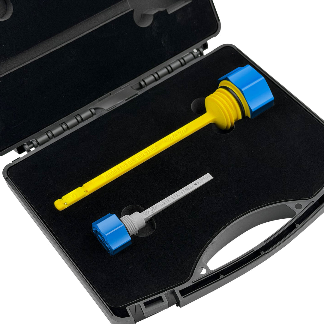 Figurati Designs – Performance Magnetic Dipstick Kit for Harley-Davidson Touring M8 - Curved