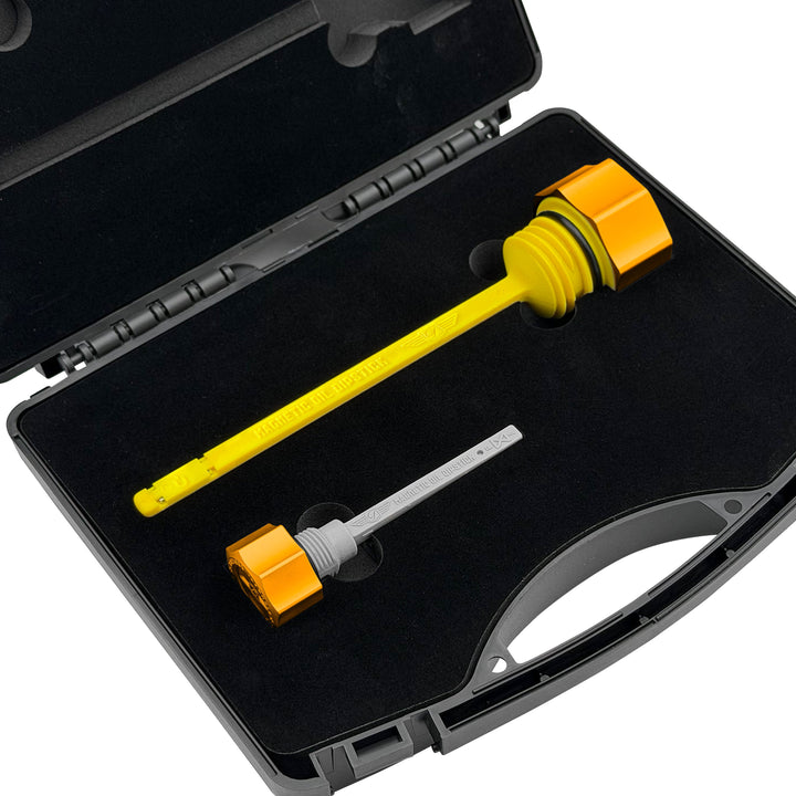 Figurati Designs – Performance Magnetic Dipstick Kit for Harley-Davidson Touring M8 - Curved