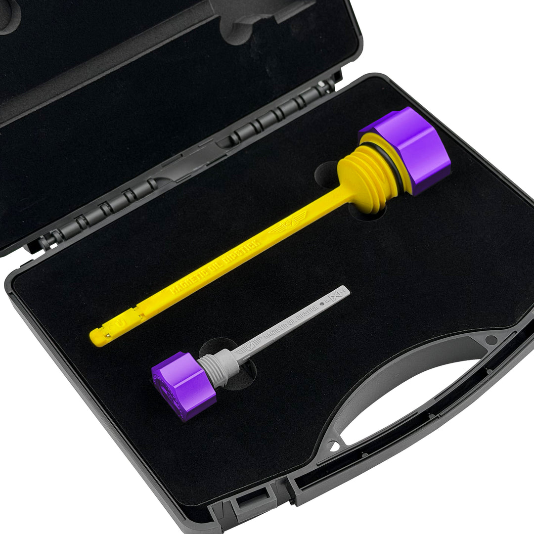 Figurati Designs – Performance Magnetic Dipstick Kit for Harley-Davidson Touring M8 - Curved