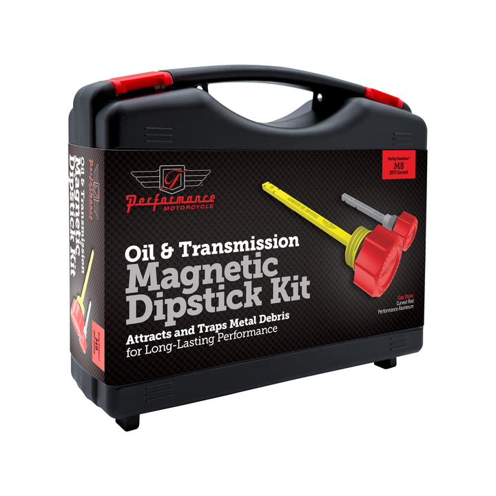 Figurati Designs – Performance Magnetic Dipstick Kit for Harley-Davidson Touring M8 - Curved