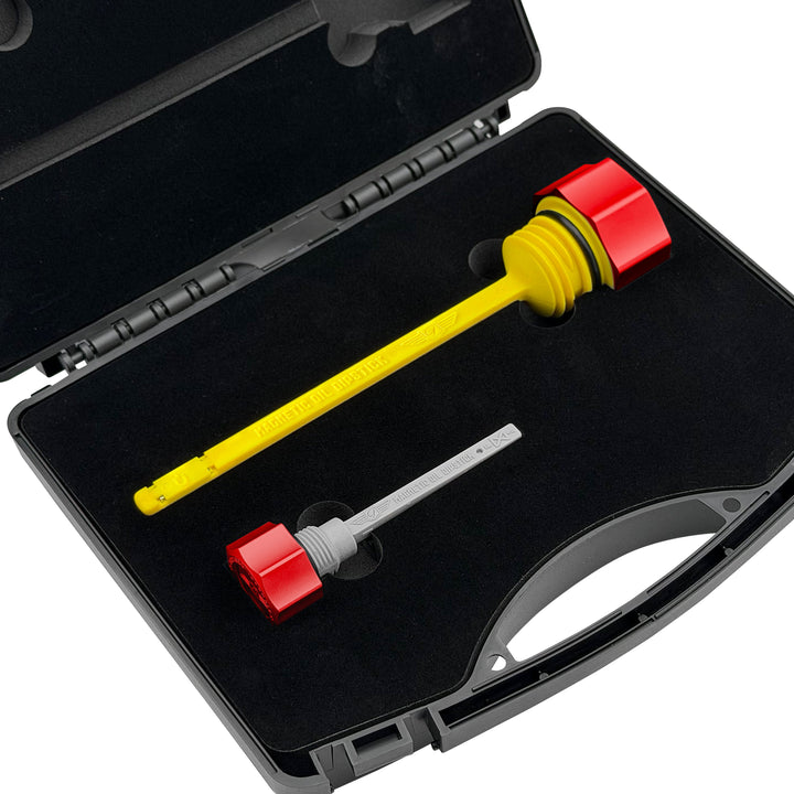 Figurati Designs – Performance Magnetic Dipstick Kit for Harley-Davidson Touring M8 - Curved