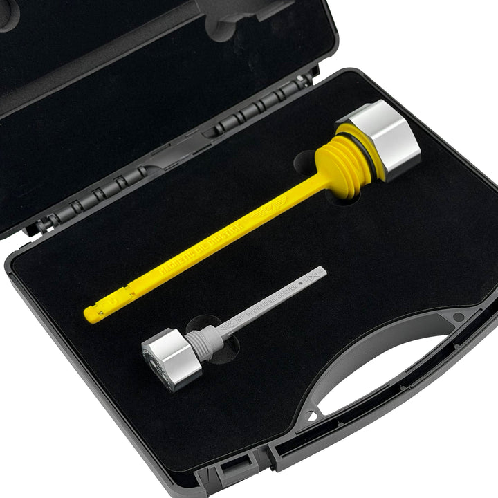 Figurati Designs – Performance Magnetic Dipstick Kit for Harley-Davidson Touring M8 - Curved