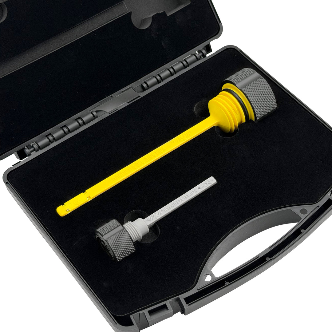 Figurati Designs – Performance Magnetic Dipstick Kit for Harley-Davidson Touring M8 - Knurled