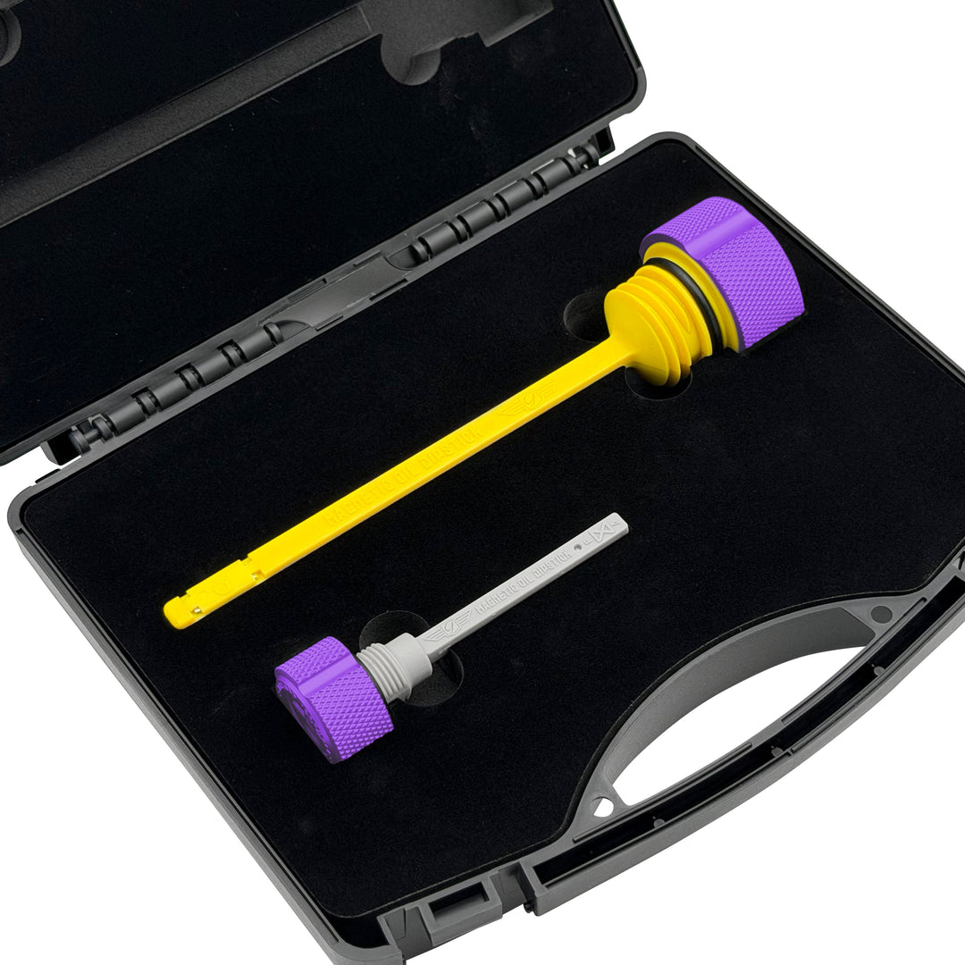 Figurati Designs – Performance Magnetic Dipstick Kit for Harley-Davidson Touring M8 - Knurled