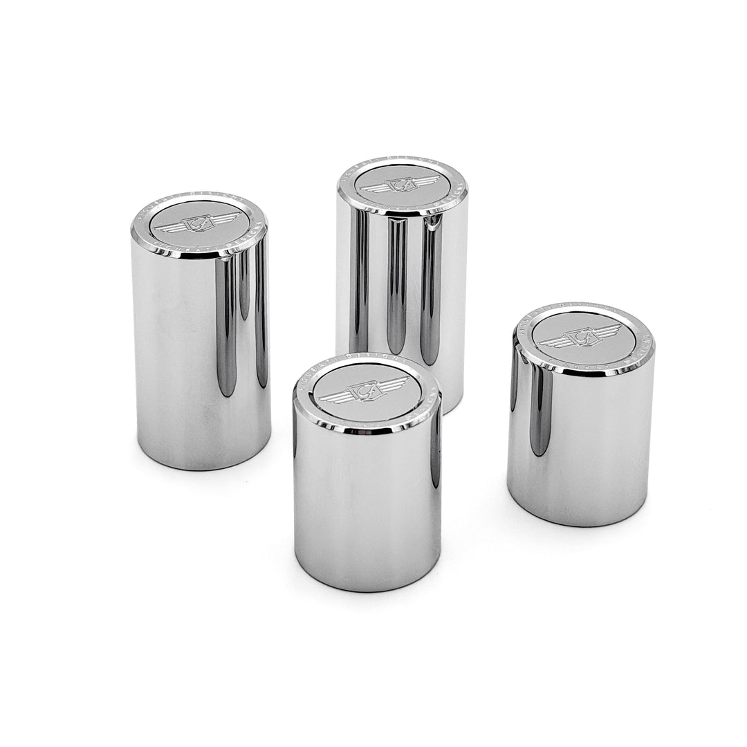 Figurati Designs – Docking Cover Set for Harley-Davidson - Stainless-Steel – FD01-DC-SET-SS