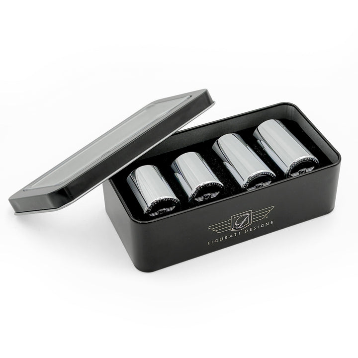 Figurati Designs – Docking Cover Set for Harley-Davidson - Stainless-Steel – FD01-DC-SET-SS