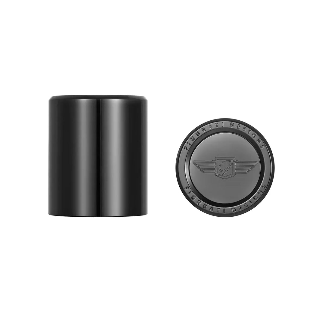 Figurati Designs – Harley-Davidson Stainless-Steel in Black Figurati Designs Logo Docking Hardware – FD01-DC-25.2/32-BLK