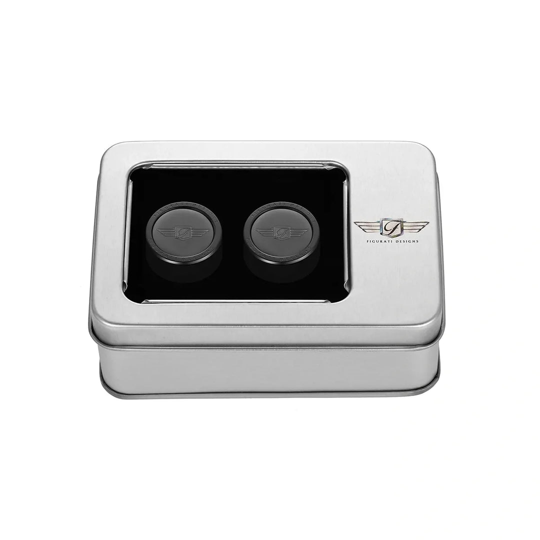 Figurati Designs – Harley-Davidson Stainless-Steel in Black Figurati Designs Logo Docking Hardware – FD01-DC-25.2/32-BLK